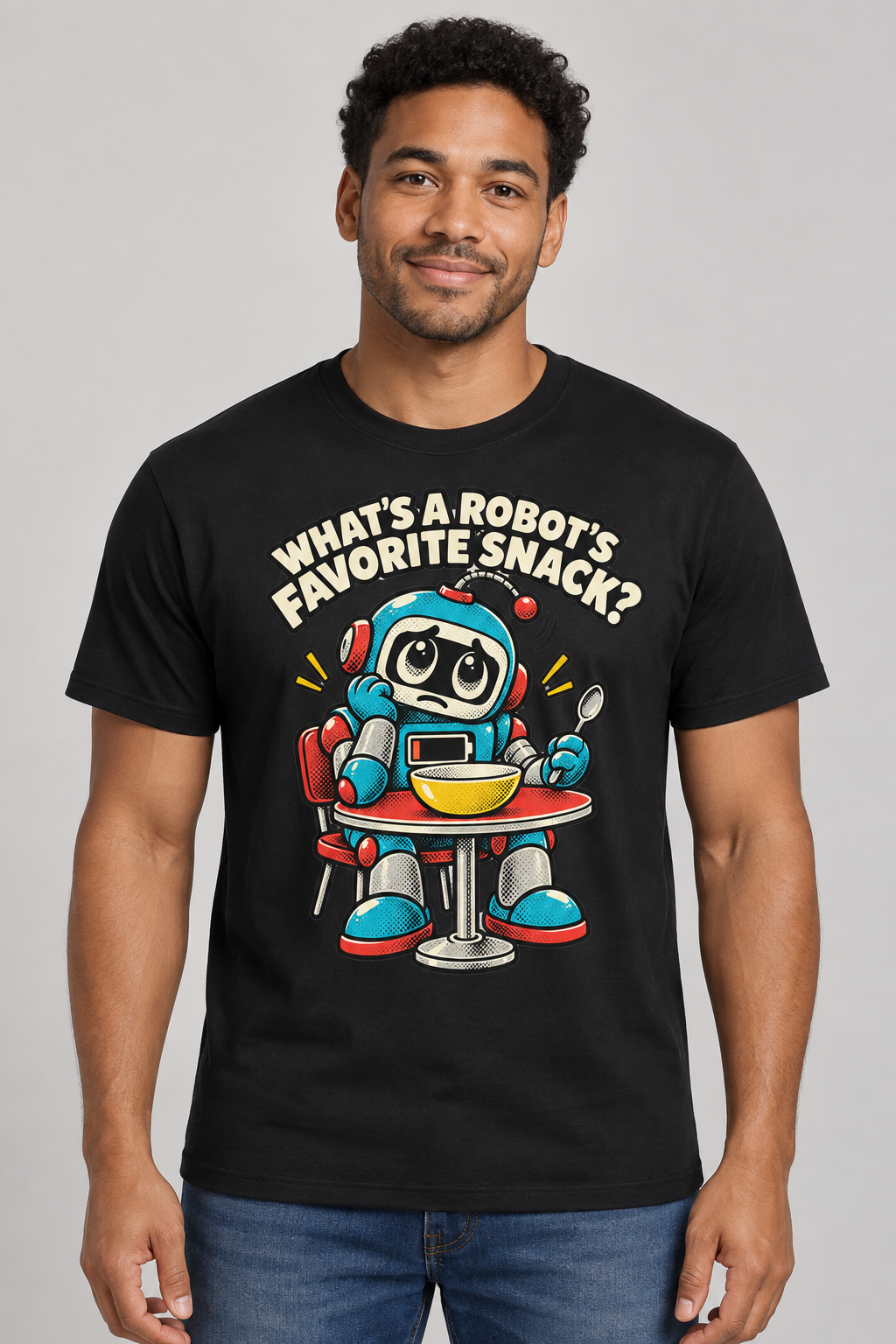 Computer Chips Dad Joke T-Shirt — The Groan-Up Collection