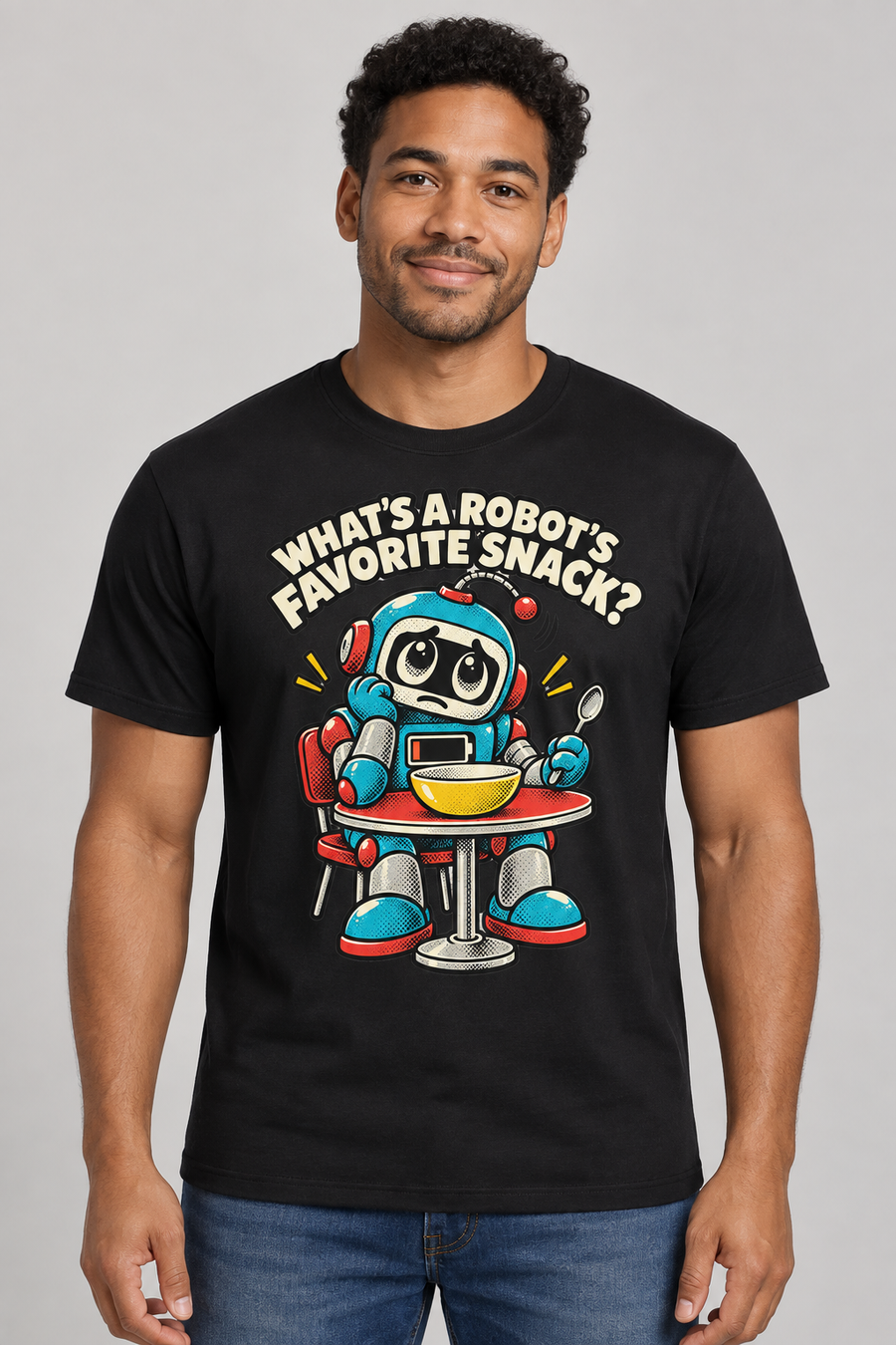 Computer Chips Dad Joke T-Shirt — The Groan-Up Collection