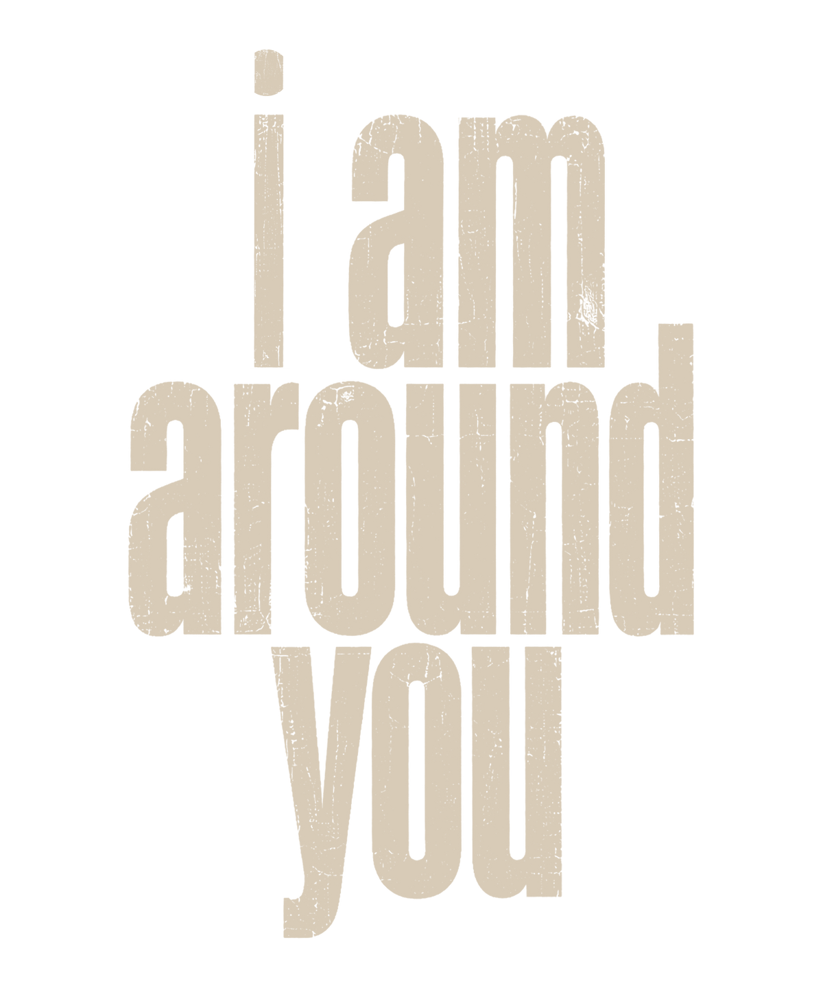 Around You / Around Me — Premium Oversized Tee
