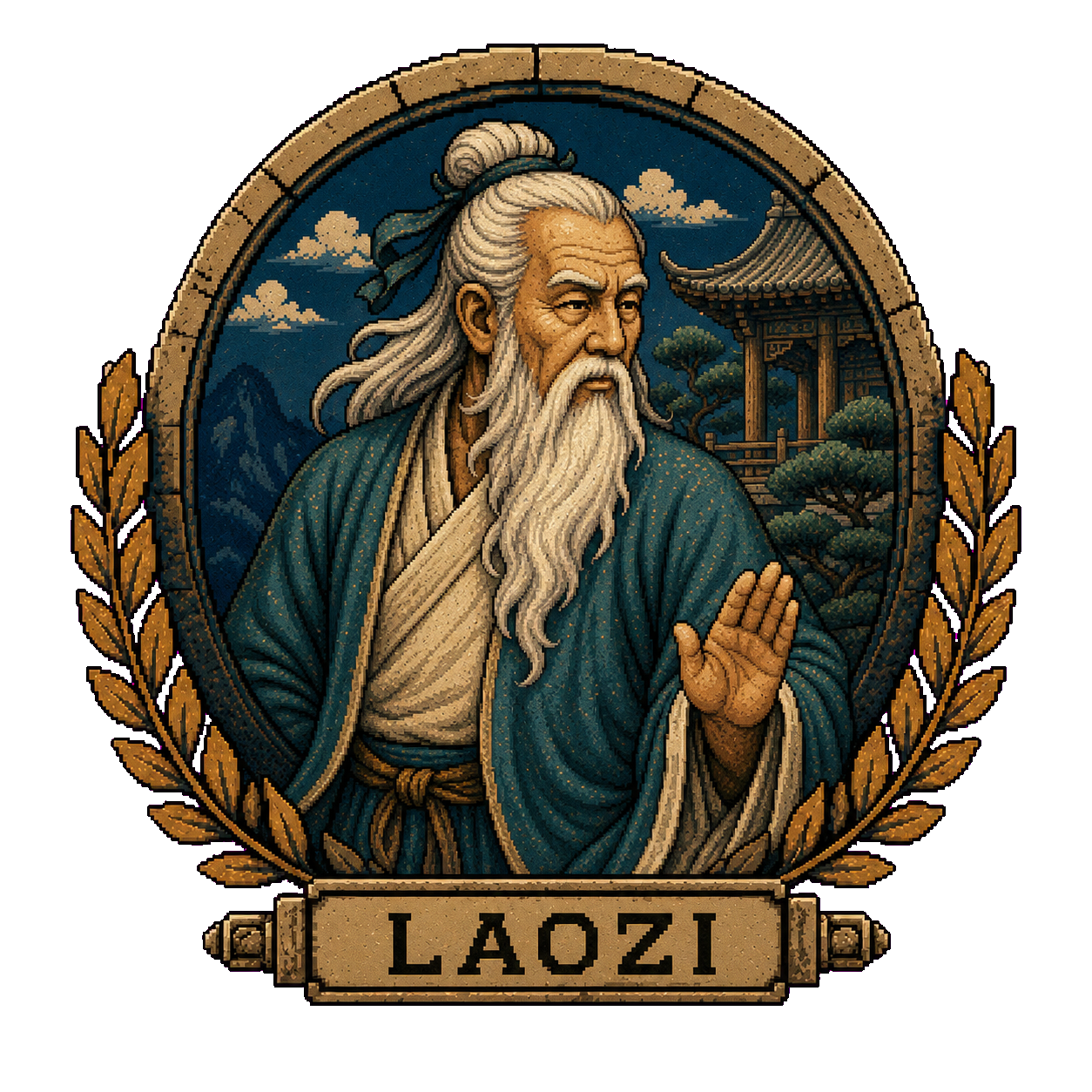 Street Philosopher™ — Laozi vs. Confucius | Premium Oversized Philosophy Tee