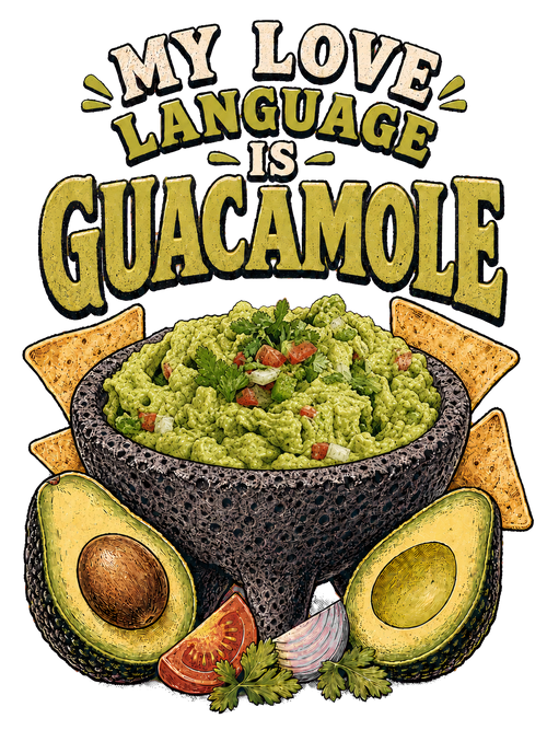 My Love Language Is Guacamole Graphic Tee