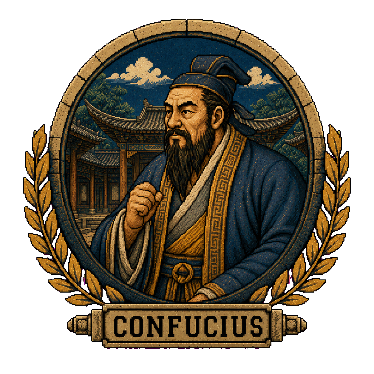 Street Philosopher™ — Laozi vs. Confucius | Premium Oversized Philosophy Tee